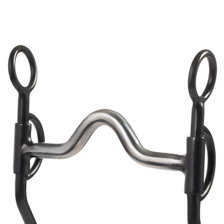 Professional Thin Style Shank Bit with 5" Sweet Iron Medium Port Mouth