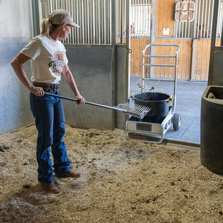 Rolling Barn Utility Muck Cart