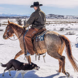 Western Leather Chaps, Water Resistant Hermann Oak