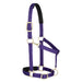 Padded Adjustable Chin and Throat Snap Halter, Solid Colors