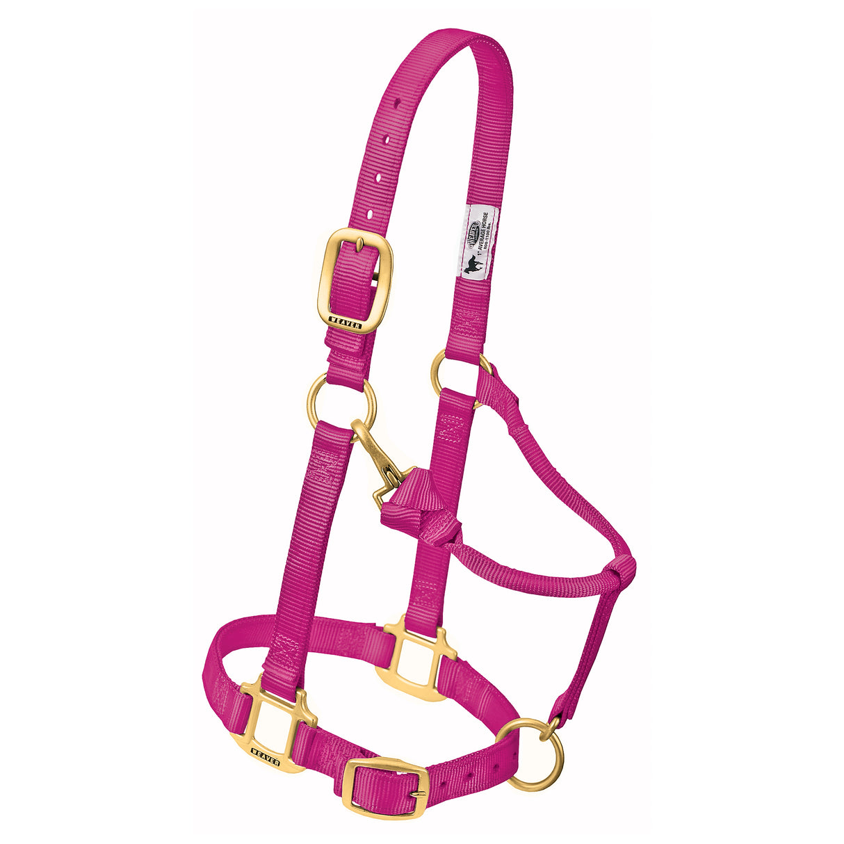 Original Adjustable Chin and Throat Snap Halter, 3/4"
