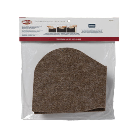 Felt Shim Saddle Pad Insert Kit – Natural