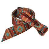 Patterned Poly Tie Strap with Holes, 1-3/4" x 60"