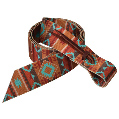 Patterned Poly Tie Strap with Holes, 1-3/4" x 60"