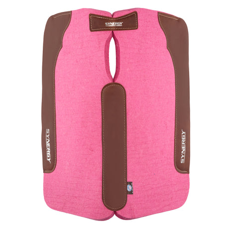 Synergy Contoured Steam Pressed 100% Merino Wool Felt Performance Saddle Pad