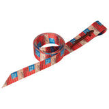 Patterned Poly Tie Strap with Holes, 1-3/4" x 60"