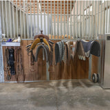 Portable Saddle Pad Rack