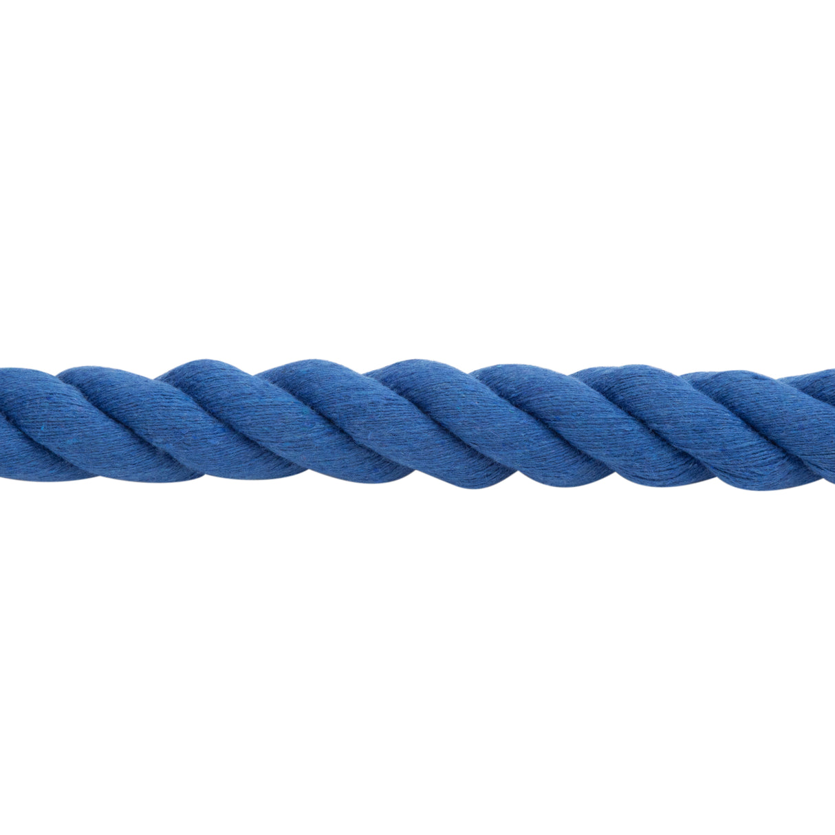 Color Cotton Lead Rope with Brass Plated 225 Snap, 5/8" x 8'