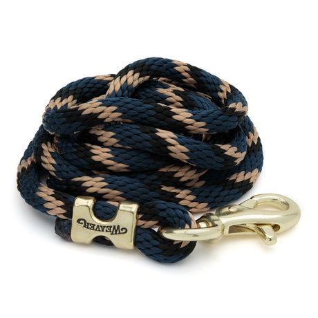 Poly Lead Rope with Brass Plated Bull Trigger Snap