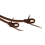 Doubled and Stitched Weighted Tail Split Reins, 5/8” x 8’