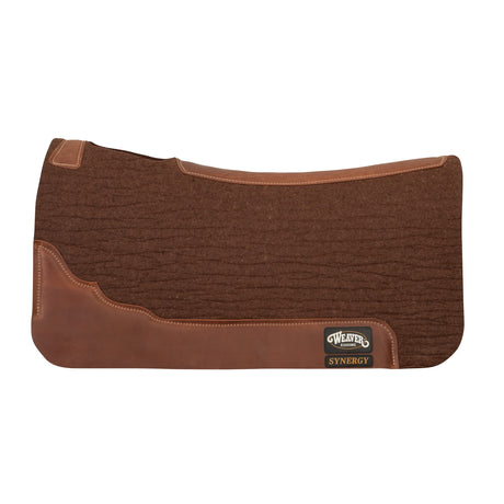 Synergy Deep Contour Steam Pressed 100% Merino Wool Felt Performance Saddle Pad