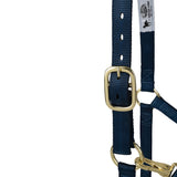 Poly Horse Halter, Non-Adjustable with Throat Snap, Weanling to Large
