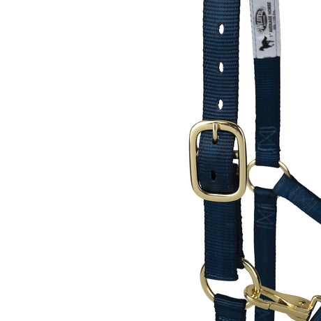 Poly Horse Halter, Non-Adjustable with Throat Snap, Weanling to Large