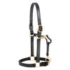 1" Triple Stitch Adjustable Leather Halter