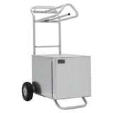 Rolling Tack Box with Saddle Rack