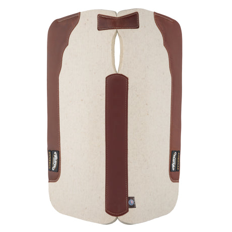 Synergy Contoured Steam Pressed 100% Merino Wool Felt Performance Saddle Pad