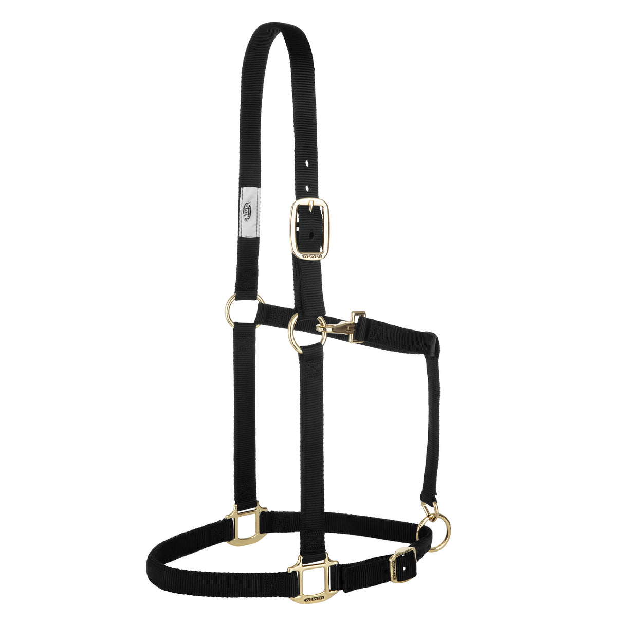 Original Adjustable Chin and Throat Snap Halter, 1" Draft