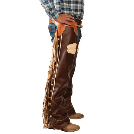 Premium Western Leather Chaps