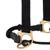 Horseman's Halter with Side Ring