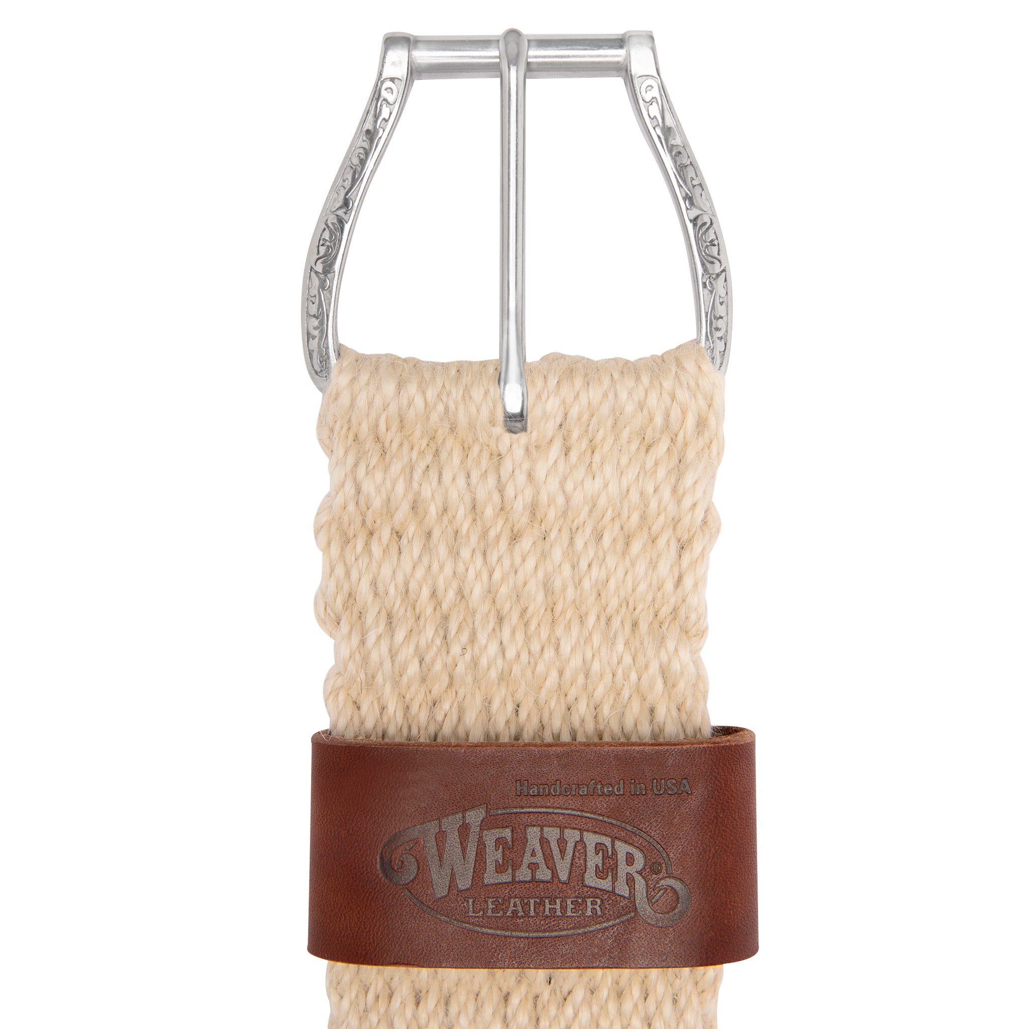 100 %モヘア27ストランドRoper Cinch with Jeremiahワットハードウェア MustangモヘアブレンドRoper Cinch Mohair Cinch, 27-strand Roper