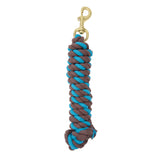 Cotton Lead Rope with Brass Plated 225 Snap, 5/8" x 10'