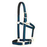 Padded Adjustable Chin and Throat Snap Halter, Striped