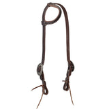 Western Havana Brown Bridle Leather Headstall