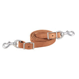 3/4" x 44" Hermann Oak Harness Leather Double Adjustable Tie Down Strap