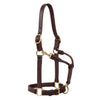 1" Triple Stitch Adjustable Leather Halter