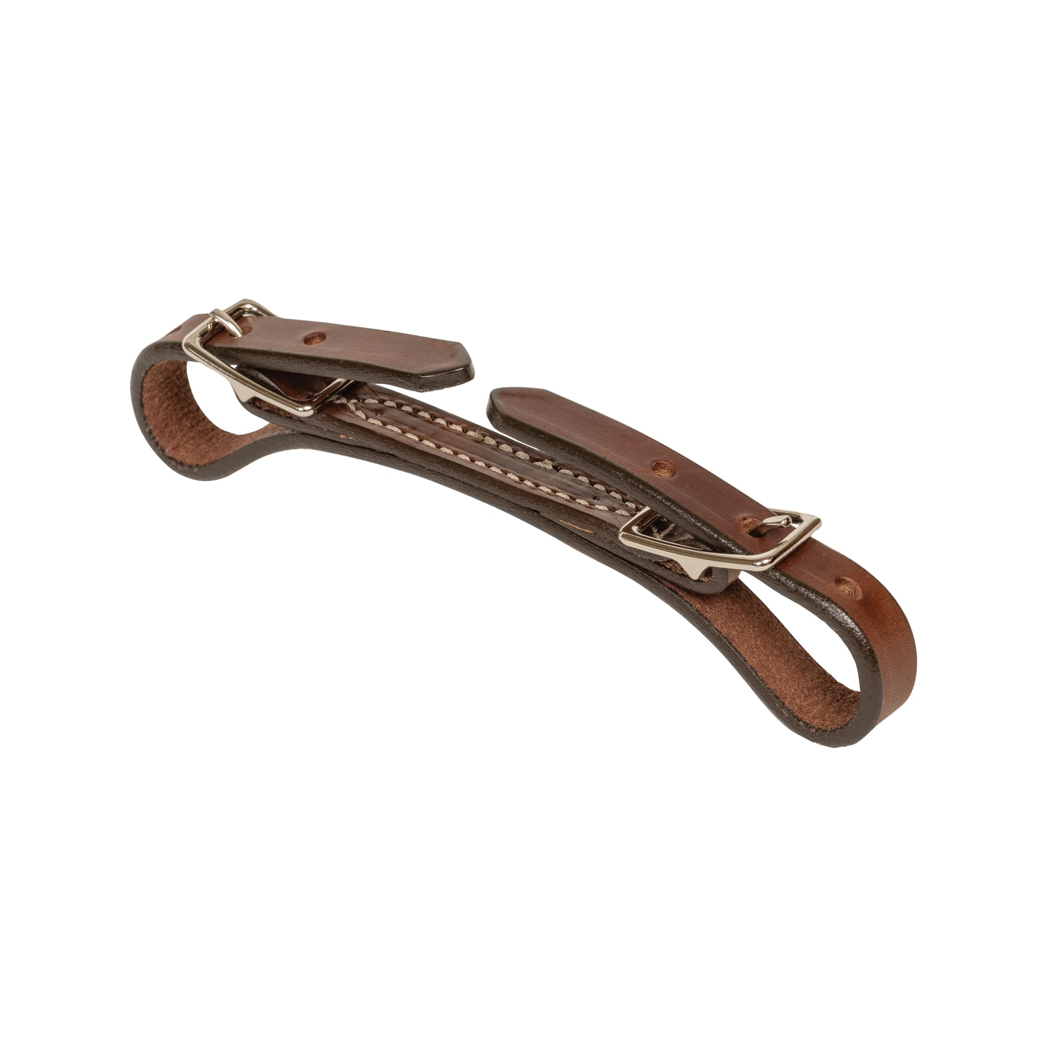 Flat Bridle Leather Curb Strap - Weaver Equine