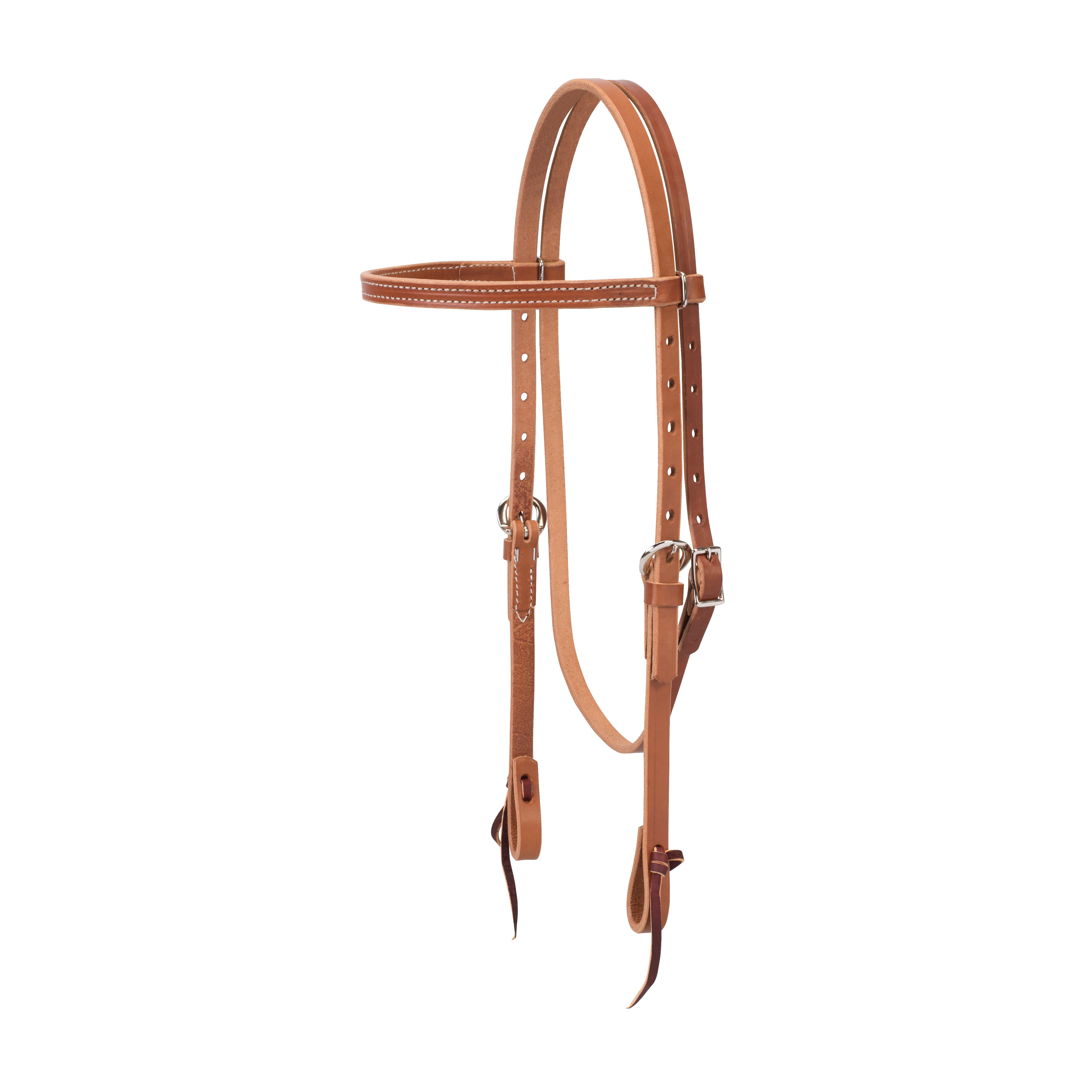 Weaver Leather Golden Brown Harness Leather Browband Headstall