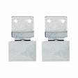 Aluminum Blevins Buckles, 2" All Metal, Vertical