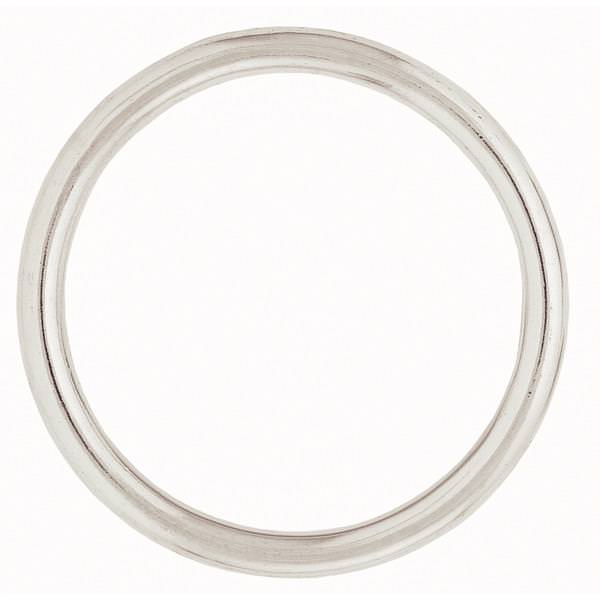 Barcoded 2 Ring, 2", Nickel Plated