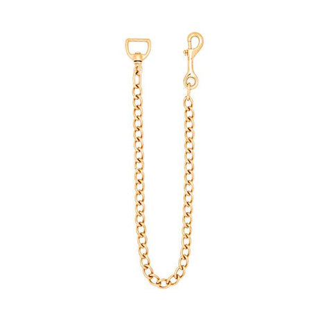 Barcoded 730 Lead Chain, 30", Brass Plated