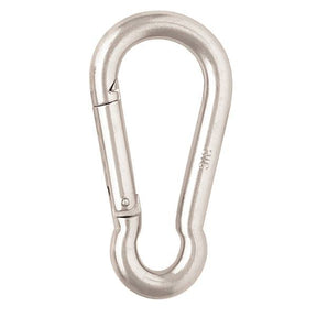 Barcoded 2450 Safety Spring Snap, 1/4"