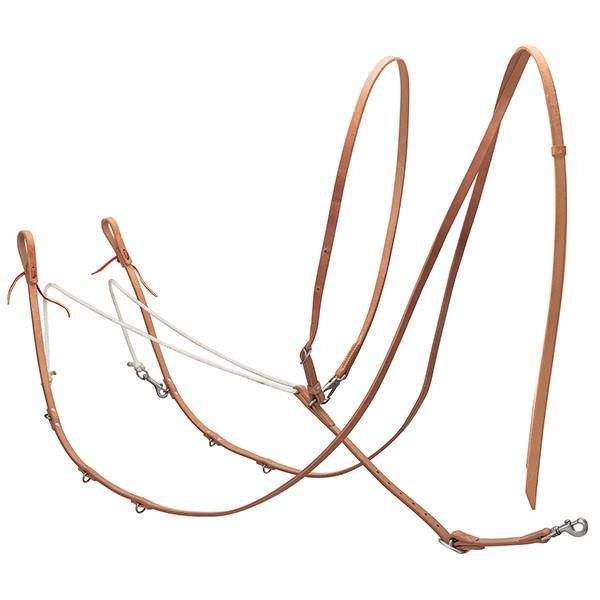 Harness Leather German Martingale