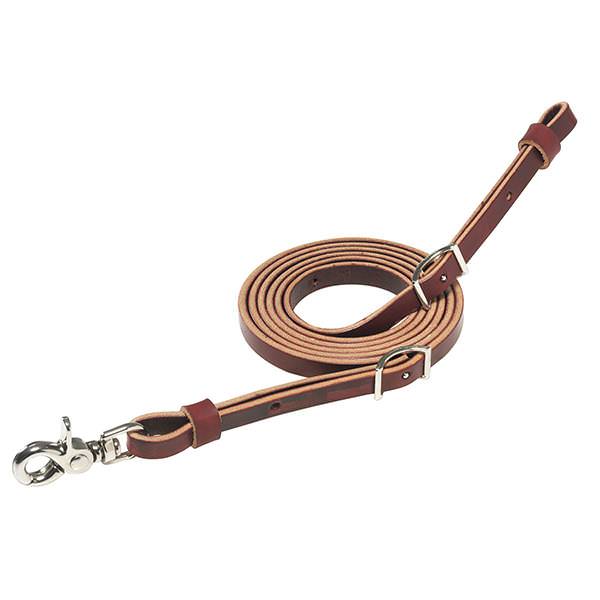 Weaver Equine Latigo Leather Flat Roper Rein