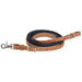 Suede Covered Barrel Rein, 5/8" x 8