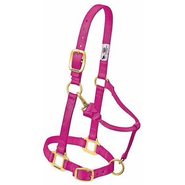 Original Adjustable Chin and Throat Snap Halter, 3/4" Suckling