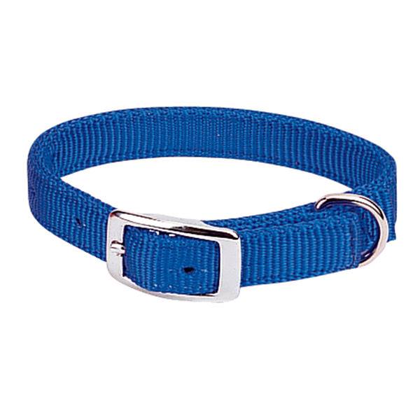 Prism Classic Nylon Dog Collar, Blue, 3/4" X 15"