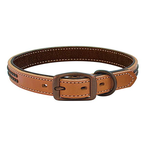 Outlaw Collar, Golden Brown, 1" X 23"