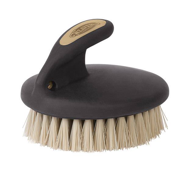 Palm-Held Face Brush with Soft Bristles
