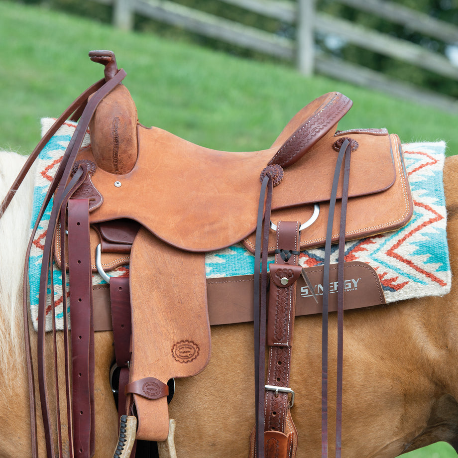 Synergy® Flex Contoured Performance Saddle Pad - Weaver Leather Equine –  Weaver Equine