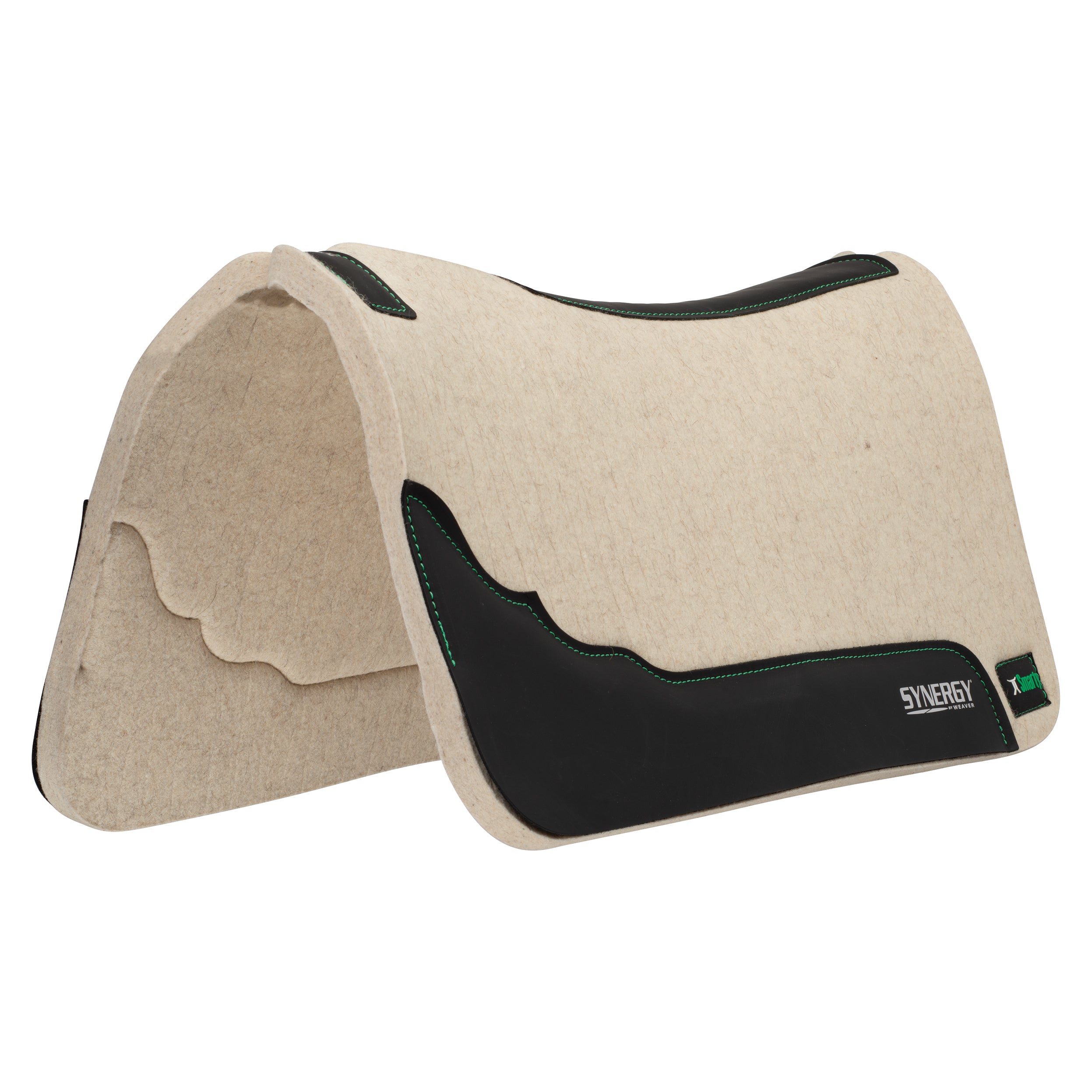 Contoured wool saddle pad sale