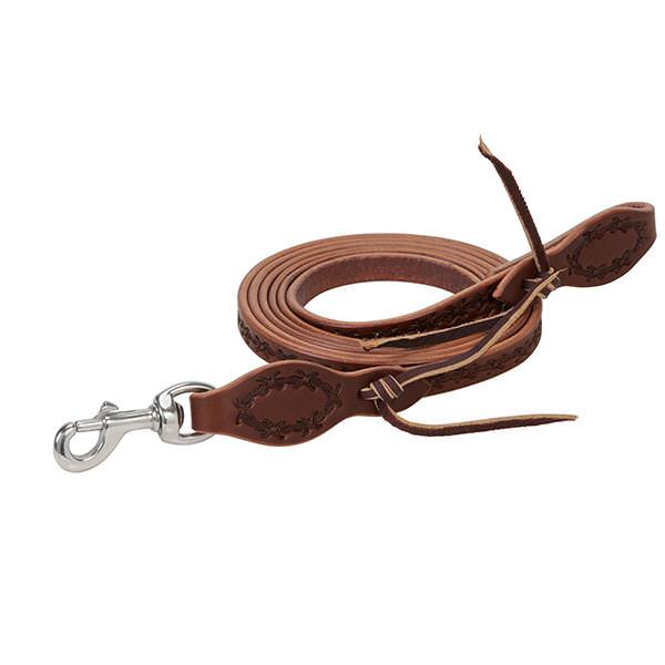 Barbed Wire Roper Rein, 5/8" x 8