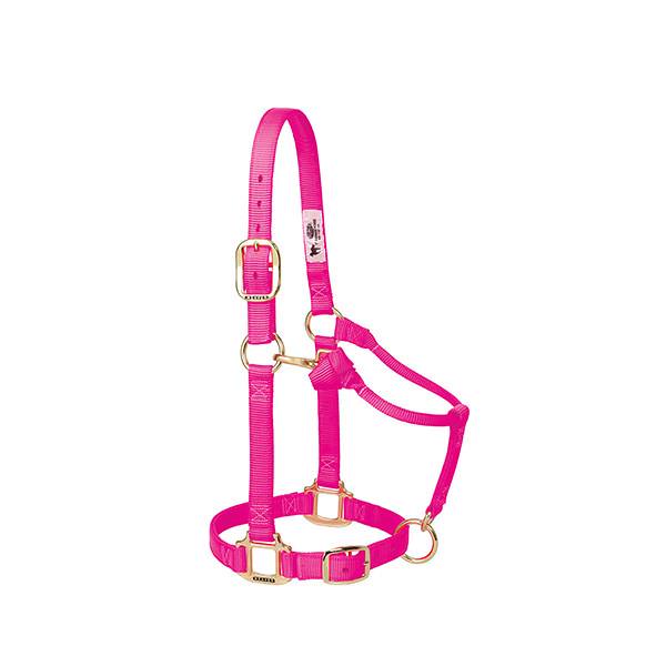 Original Adjustable Chin and Throat Snap Halter, 3/4" Suckling