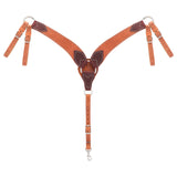 Harness and Latigo Leather Roper Breast Collar