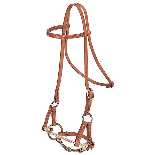 Harness Leather Half Breed, Single Rope