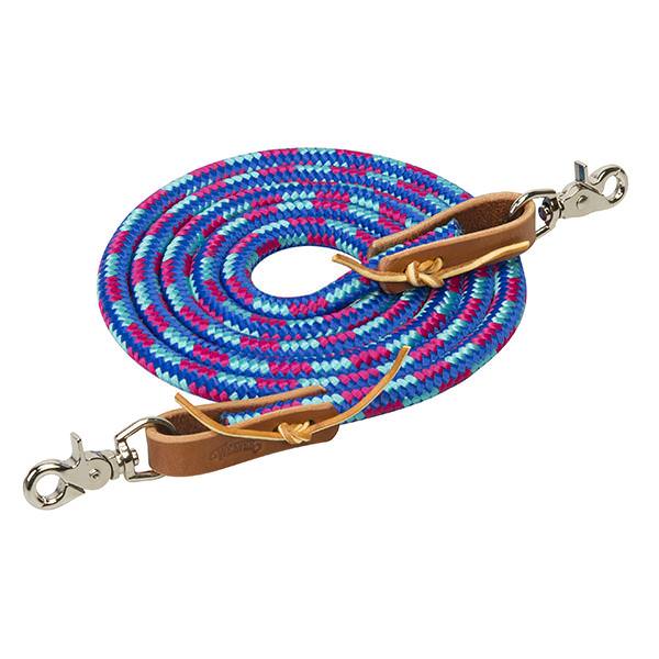 Poly Roper Reins with Scissor Snap, 5/8