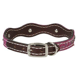Vintage Paisley Collar, Pink, 21"